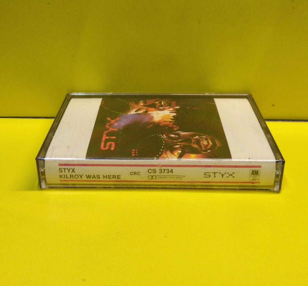 Styx - Kilroy Was Here - 1983 - CS 3734 - New - Sealed - Cassettes - CRC Club Edition