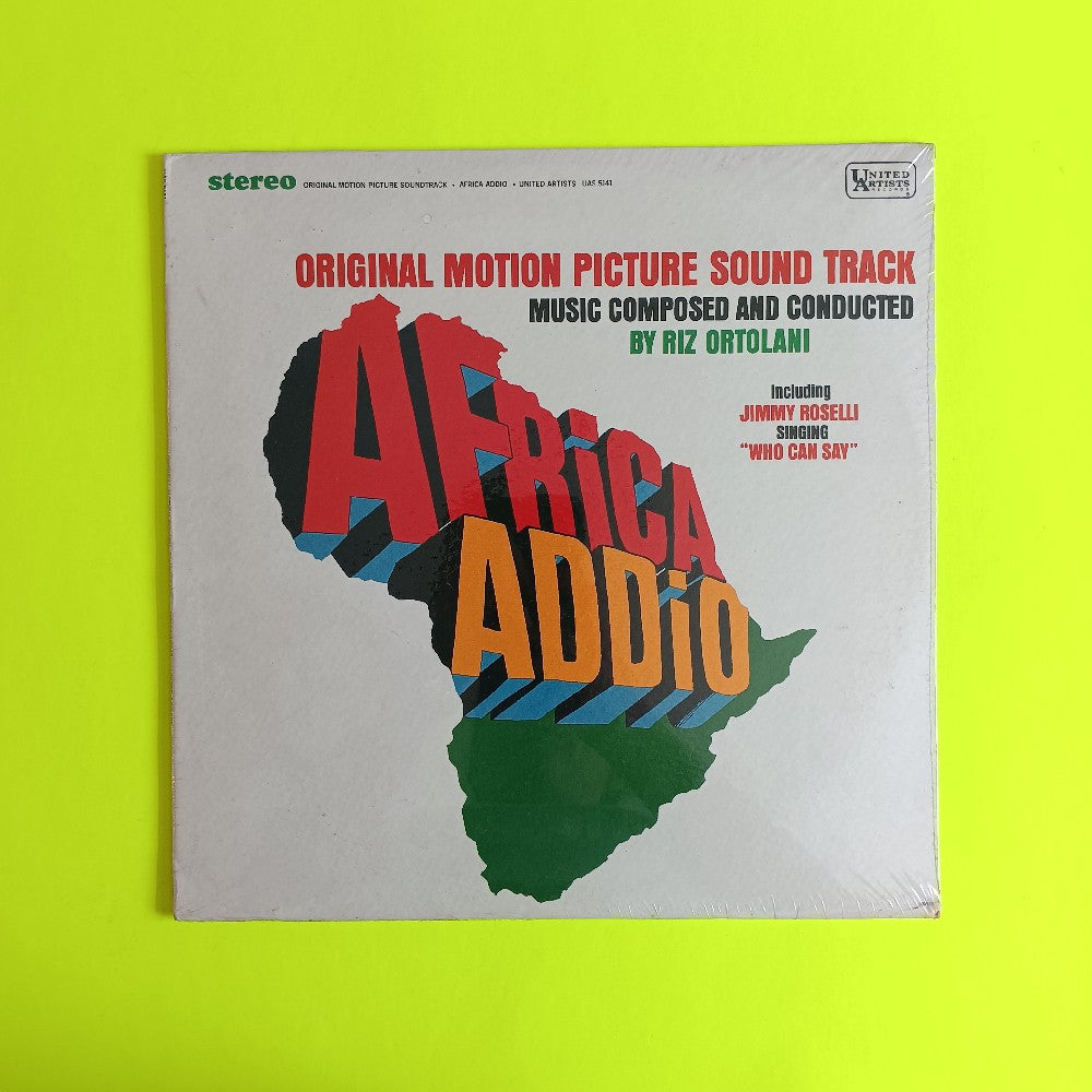 Riz Ortolani - Africa Addio - 1967 - UAS 5141 - New - Sealed - Vinyl