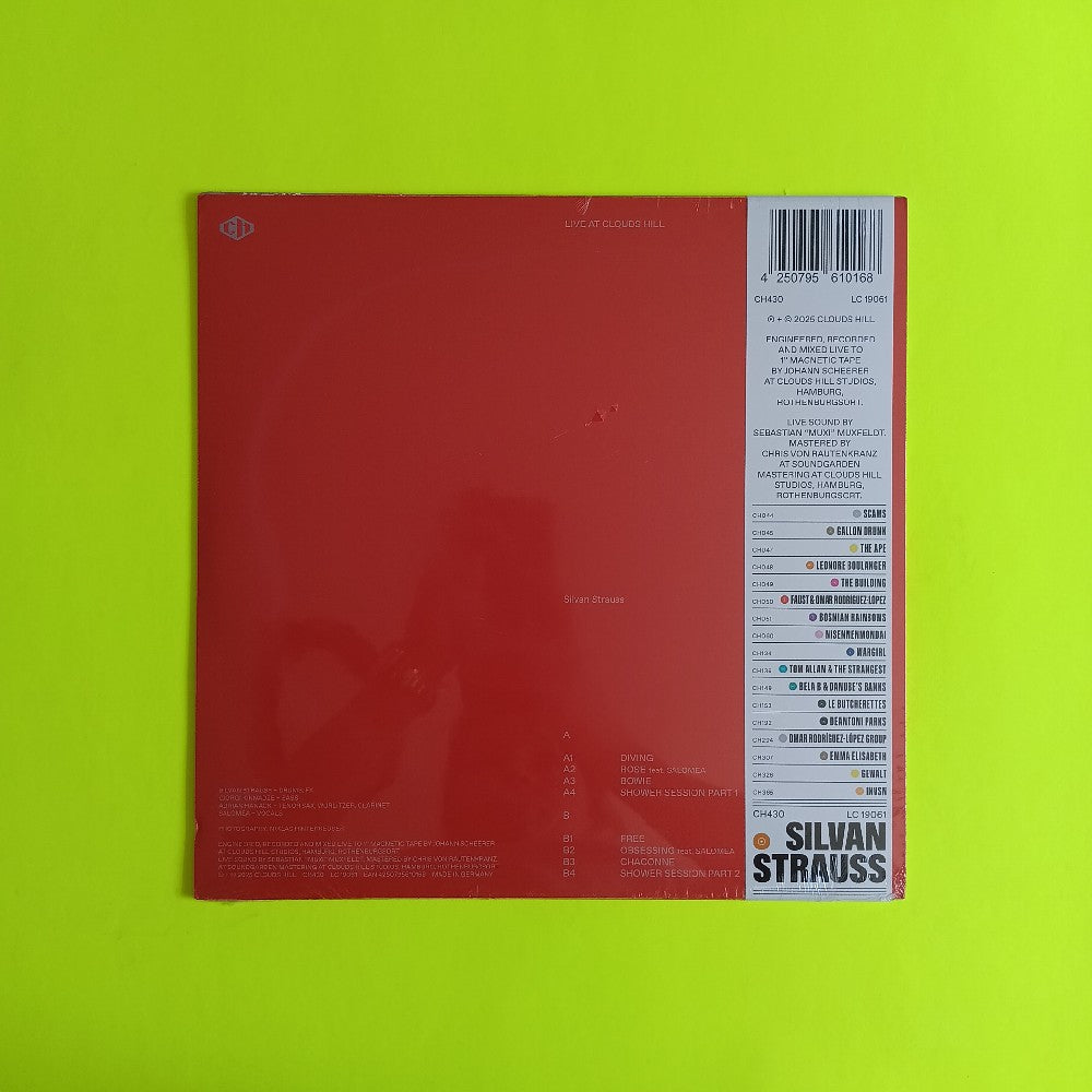 Silvan Strauss - Live At Clouds Hill - 2025 - CH430 - New - Sealed - Vinyl