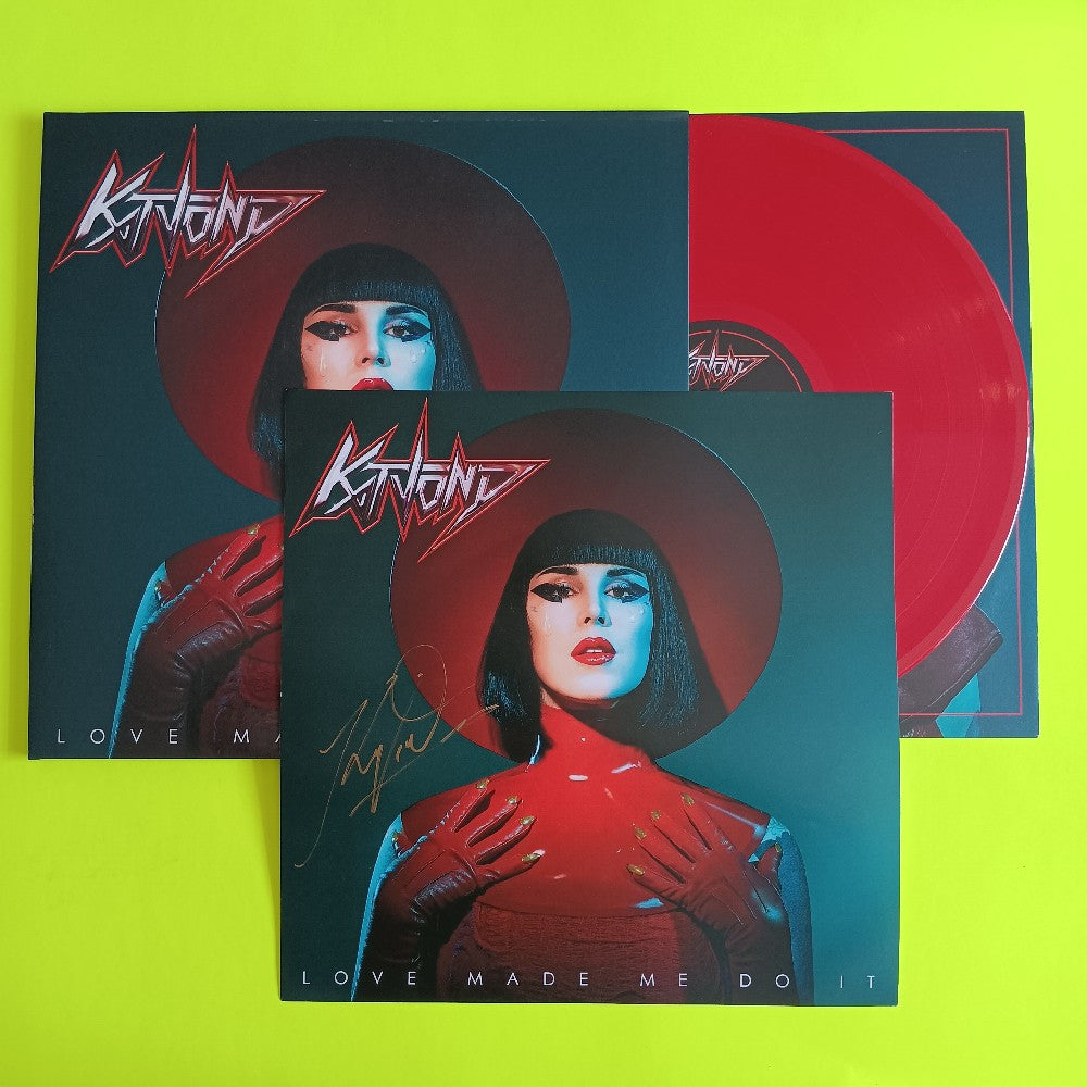 Kat Von D - Love Made Me Do It SIGNED RED VINYL - 2021 - 756839576437 - New - NM - Vinyl