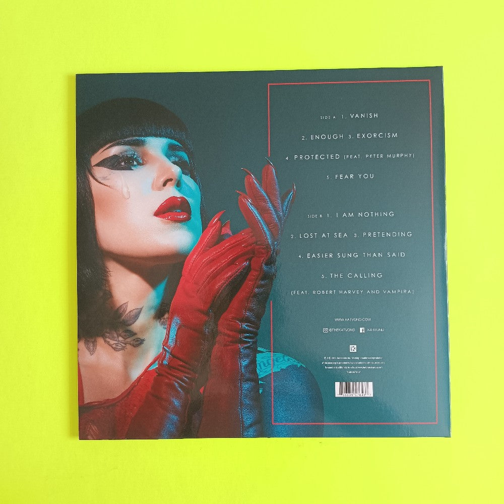 Kat Von D - Love Made Me Do It SIGNED RED VINYL - 2021 - 756839576437 - New - NM - Vinyl