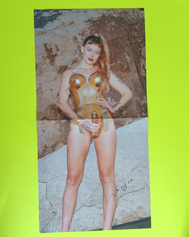Tove Lo - Dirt Femme SIGNED POSTER DELUXE BLUE TRANS VINYL - 2023 - MT00814LPB - New - NM - Vinyl
