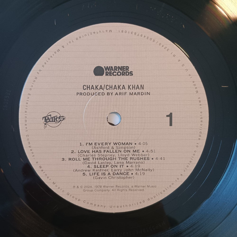 Chaka Khan - Chaka AUTOGRAPHED - 2024 - R1 3245 - New - NM - Vinyl