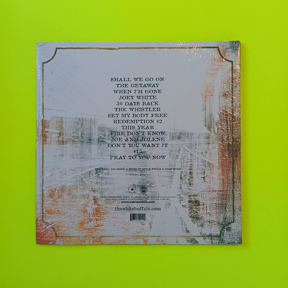 The White Buffalo - Shadows, Greys & Evil Ways SIGNED - 2013 - 600142 - New - Sealed - Vinyl