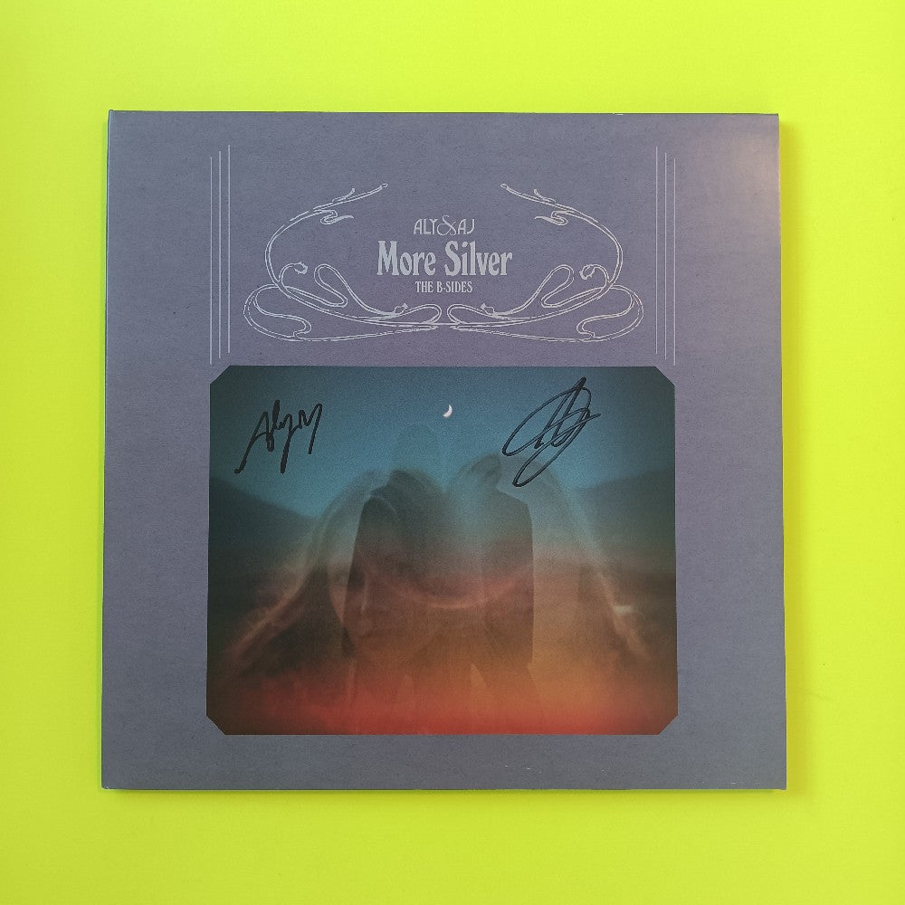 Aly & AJ - More Silver SIGNED ORANGE MARBLE - 2025 - AA32 - New - NM - Vinyl
