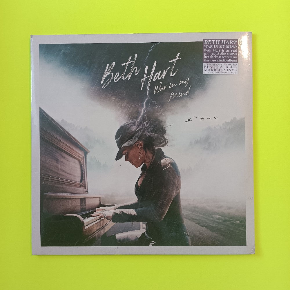 Beth Hart - War In My Mind BLACK & BLUE MARBLE - 2019 - PRD75951 - New - Sealed - Vinyl
