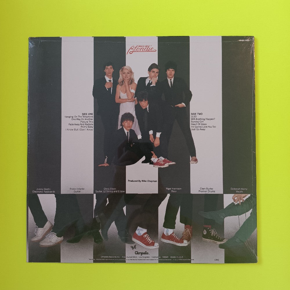 Blondie - Parallel Lines CLUB EDITION - 1978 - CHR 1192 - New - Sealed - Vinyl
