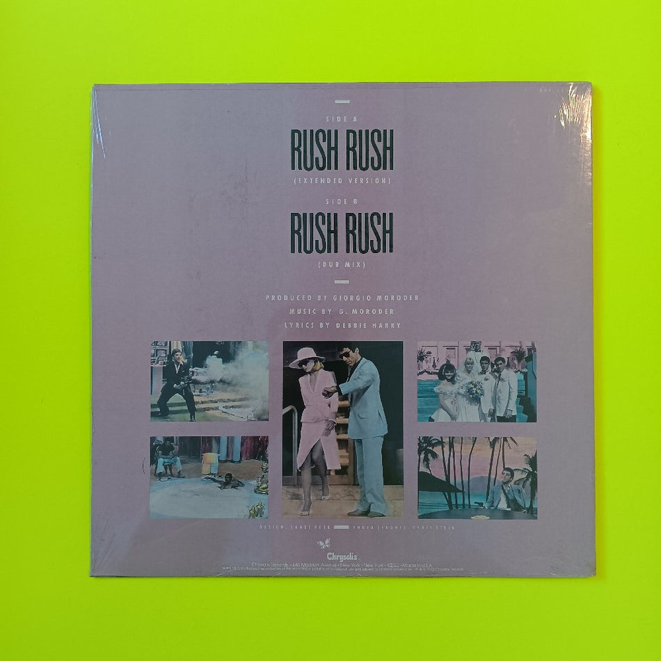 Debbie Harry - Rush Rush SCARFACE 12" - 1983 - 4V9 42741 - New - Sealed - Vinyl