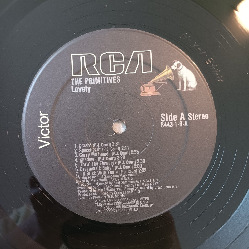 The Primitives - Lovely - 1988 - 8443-1-R - Used - VG++ - Vinyl