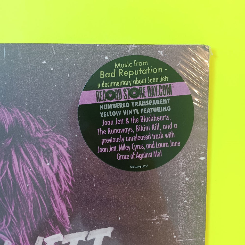Joan Jett - Bad Reputation Yellow RSD 2018 - 2018 - 19075895461 - New - Sealed - Vinyl