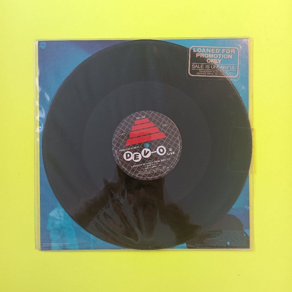 Devo - Dev-O Live PROMO - 1981 - MINI3548 - New - Sealed - Vinyl