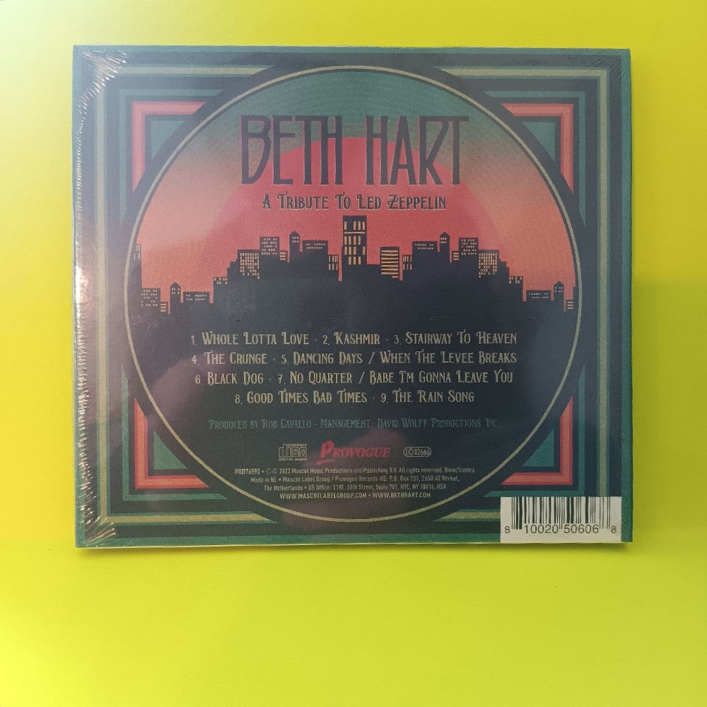 Beth Hart - A Tribute To Led Zeppelin - 2022 - PRD76592 - New - Sealed - CDs