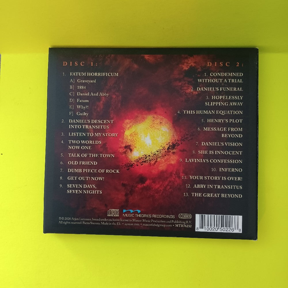 Ayreon - Transitus SIGNED 2CD - 2020 - MTR 76232 - New - NM - CDs