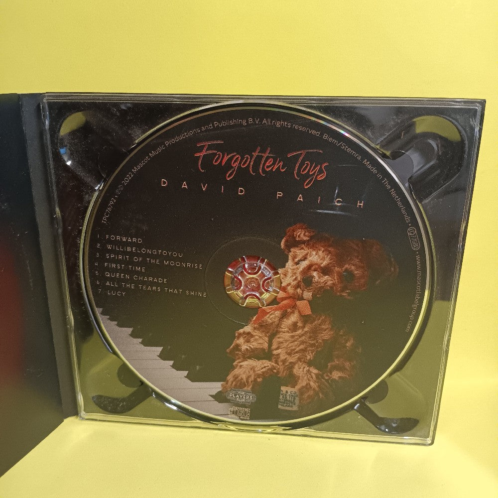David Paich - Forgotten Toys SIGNED - 2022 - TPC76792 - New - NM - CDs