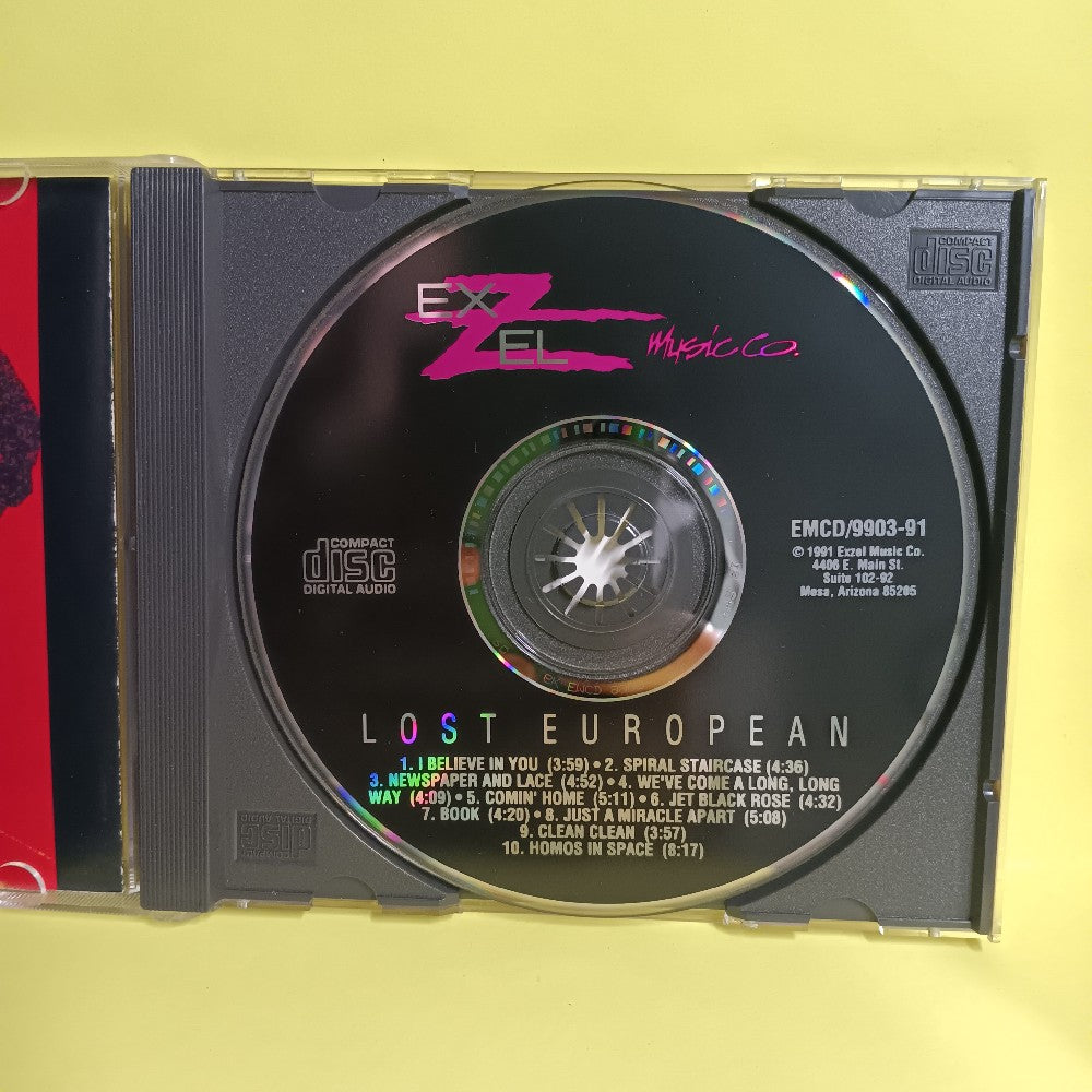 Lost European - Lost European / Self Titled - 1991 - EMCD/9903-91 - Used - EX - CDs