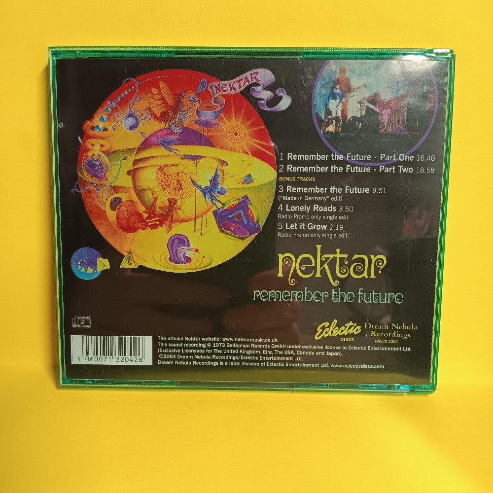 Nektar - Remember The Future EU - 2004 - DNECD 1204 - Used - VG++ - CDs