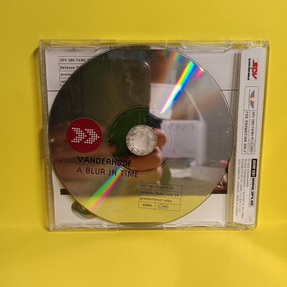 Vanderhoof - A Blur In Time GERMANY - 2002 - SPV-085-74182-P - Used - VG++ - CDs