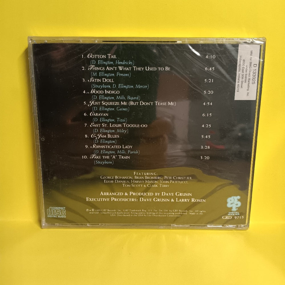 Dave Grusin - Homage To Duke - 1993 - GRD - 9715 - New - Sealed - CDs