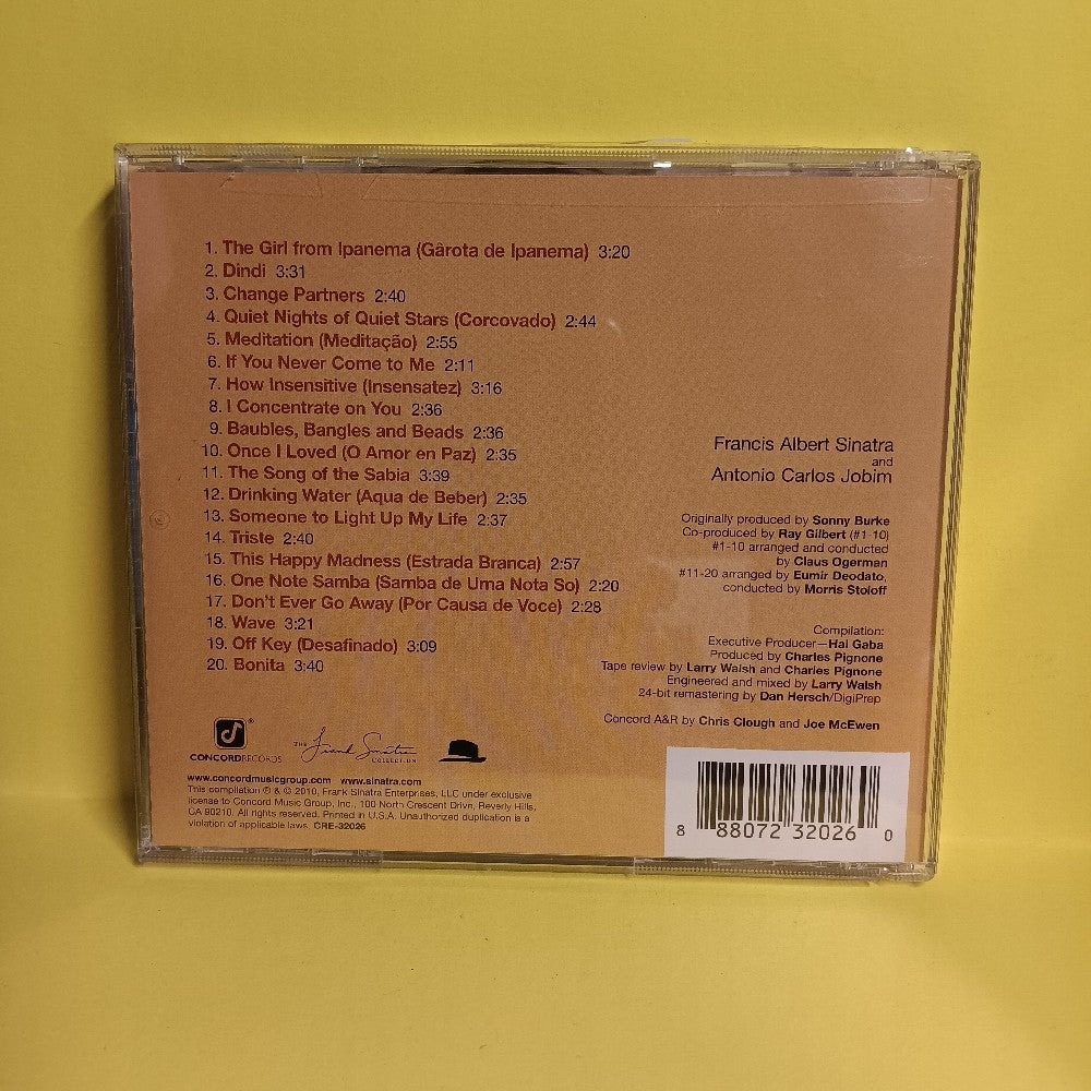 Frank Sinatra Antonio Carlos Jobim - Sinatra Jobim (The Complete Reprise Recordings) - 2010 - CRE-32026 - Used - VG++ - CDs
