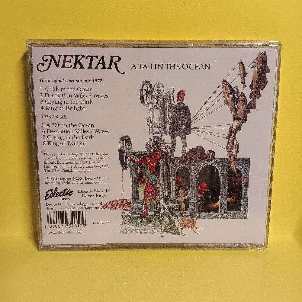 Nektar - A Tab In The Ocean - 2004 - DNECD 1201 - Used - VG++ - CDs