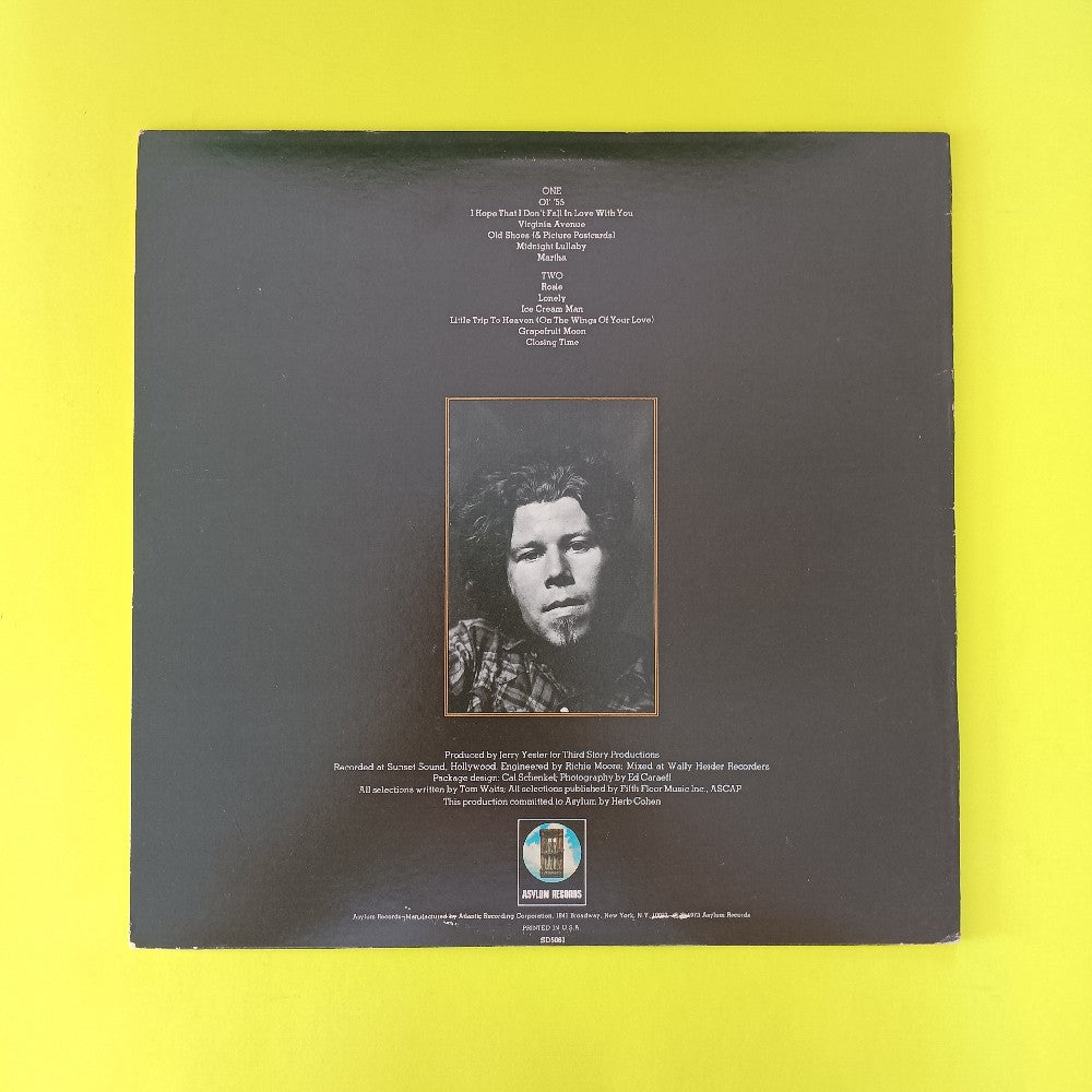 Tom Waits - Closing Time - SD 5061 - Used - VG++ - Vinyl