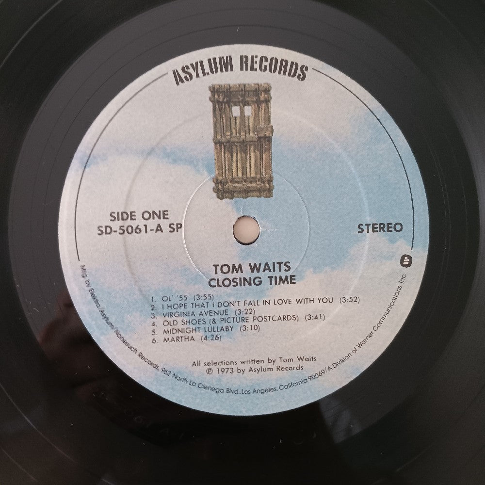 Tom Waits - Closing Time - SD 5061 - Used - VG++ - Vinyl