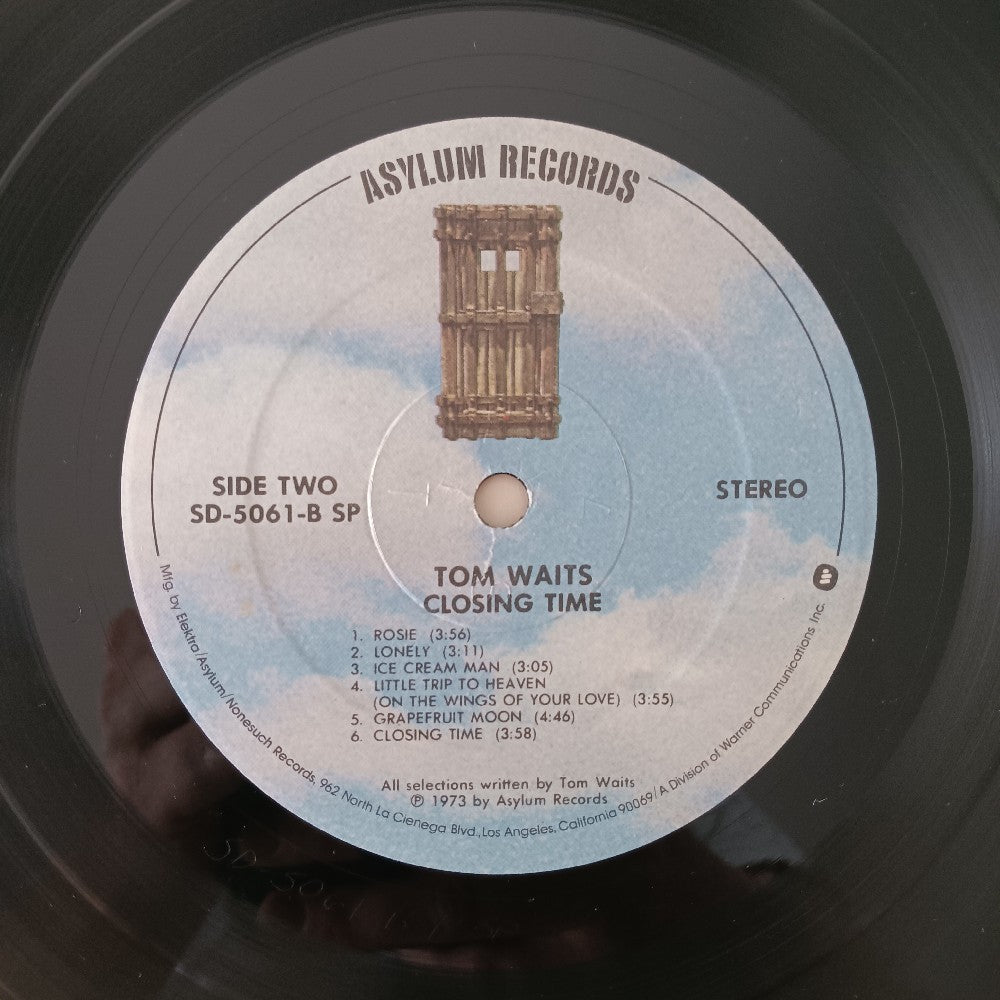 Tom Waits - Closing Time - SD 5061 - Used - VG++ - Vinyl