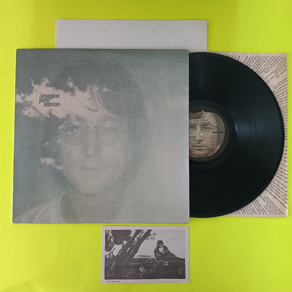 John Lennon - Imagine OG W. POSTER & POSTCARD - 1971 - SW 3379 - Used - VG++ - Vinyl