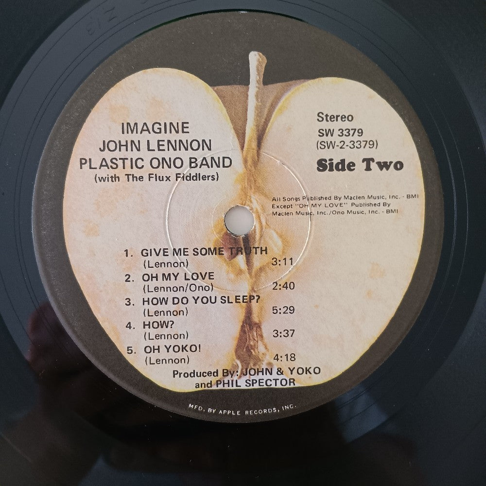 John Lennon - Imagine OG W. POSTER & POSTCARD - 1971 - SW 3379 - Used - VG++ - Vinyl