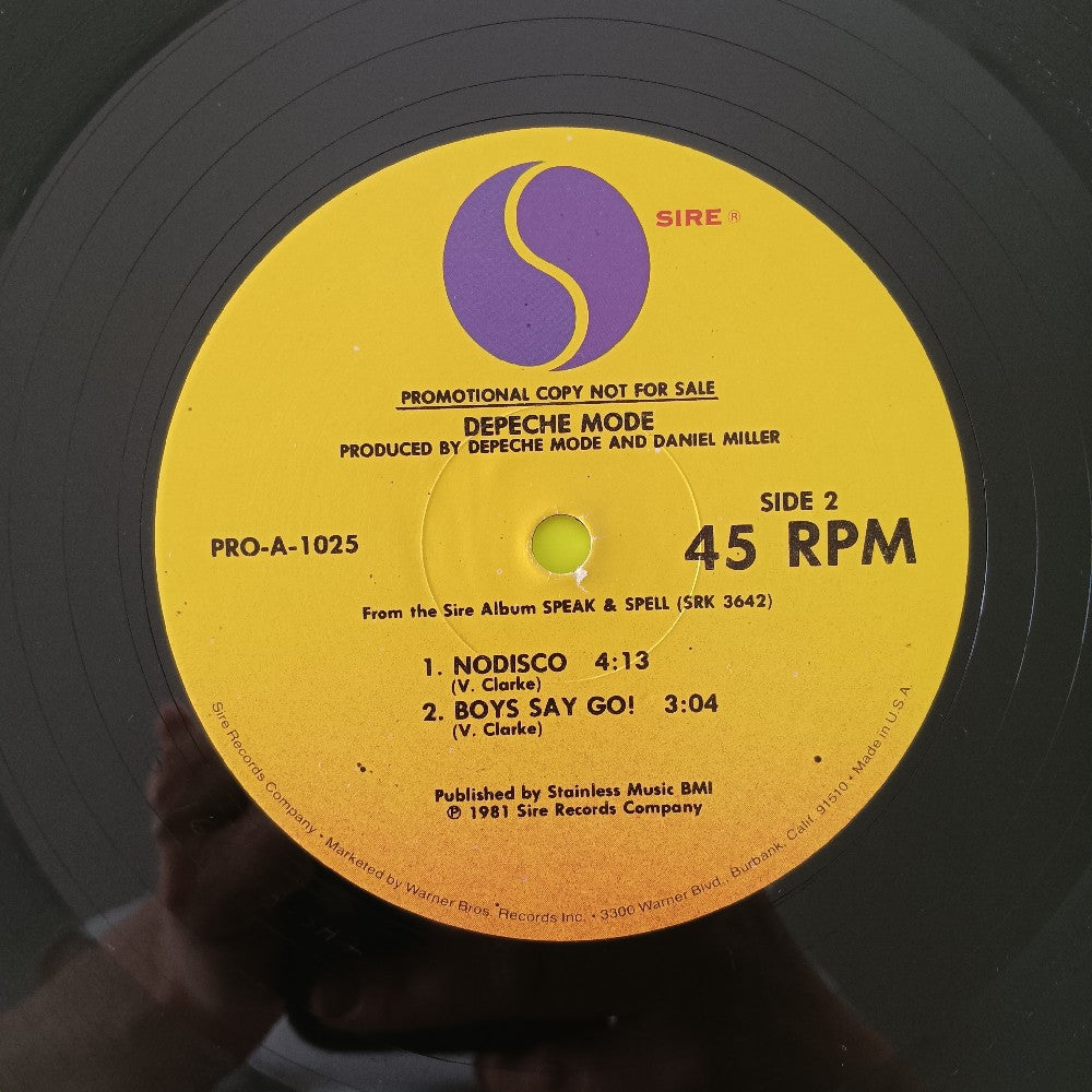 Depeche Mode - Promo Sampler / Big Muff Nodisco - 1981 - PRO-A-1025 - Used - VG++ - Vinyl