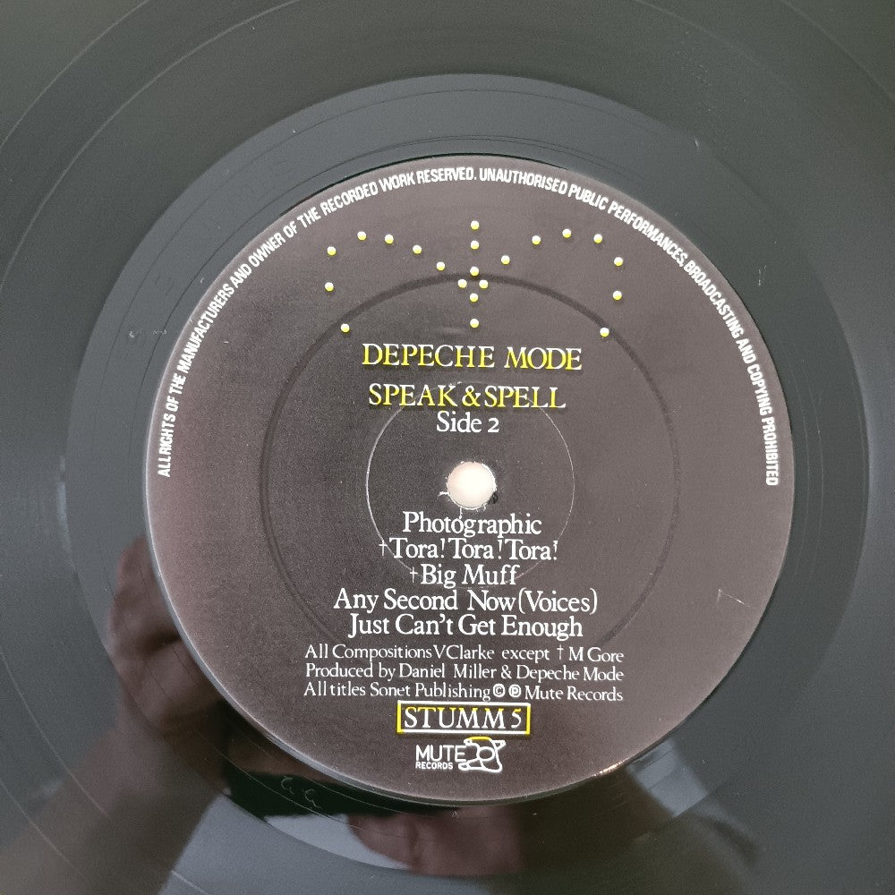 Depeche Mode - Speak & Spell UK  - 1981 - Used - VG++ - Vinyl