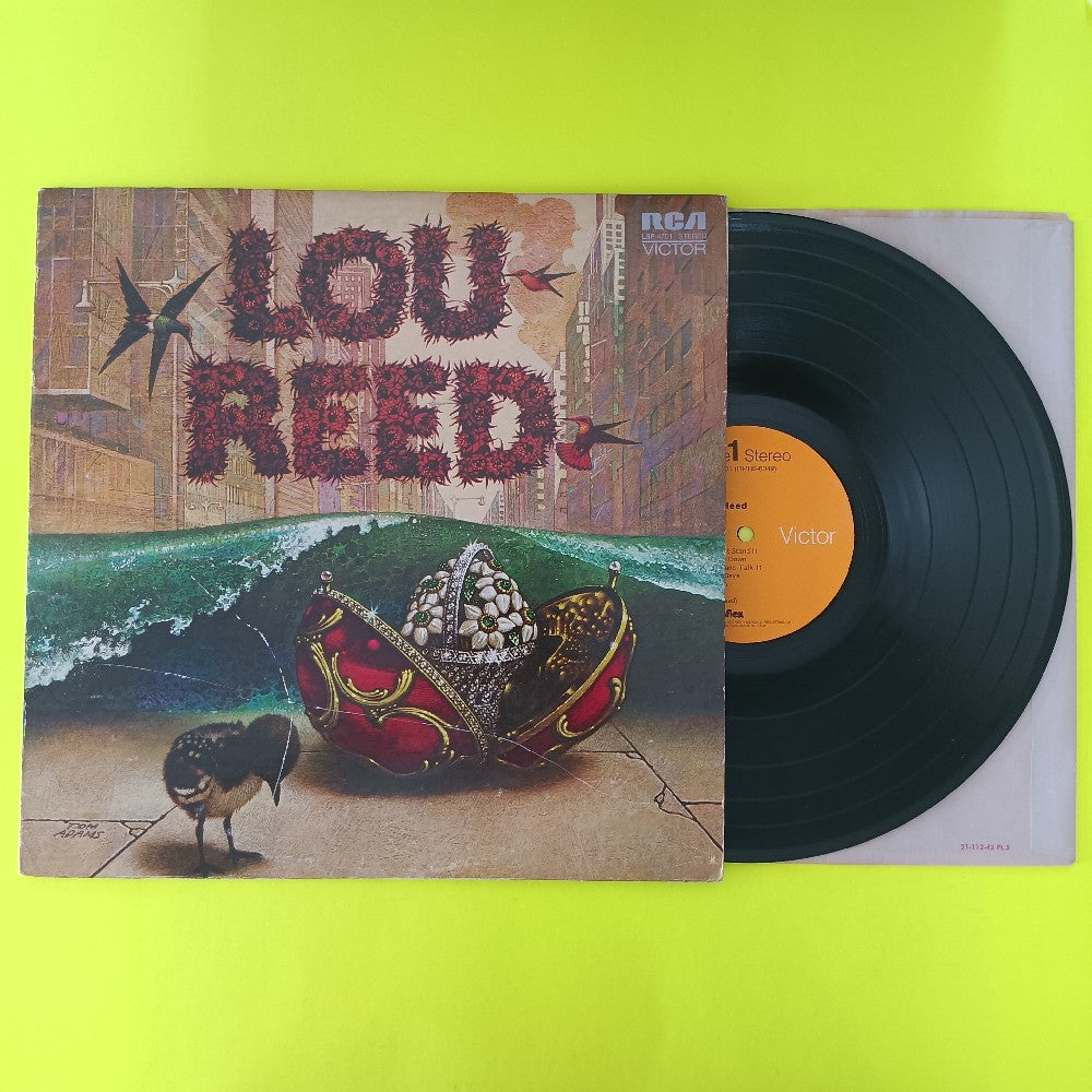 Lou Reed - Lou Reed / Self Titled ORANGE DYNAFLEX - 1972 - LSP-4701 - Used - VG++ - Vinyl