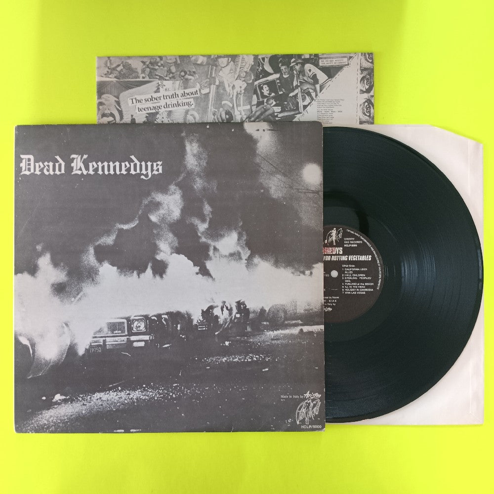Dead Kennedys - Fresh Fruit For Rotting Vegetables W. POSTER - ITALY - 1981 - HCLP/5000 - Used - EX - Vinyl
