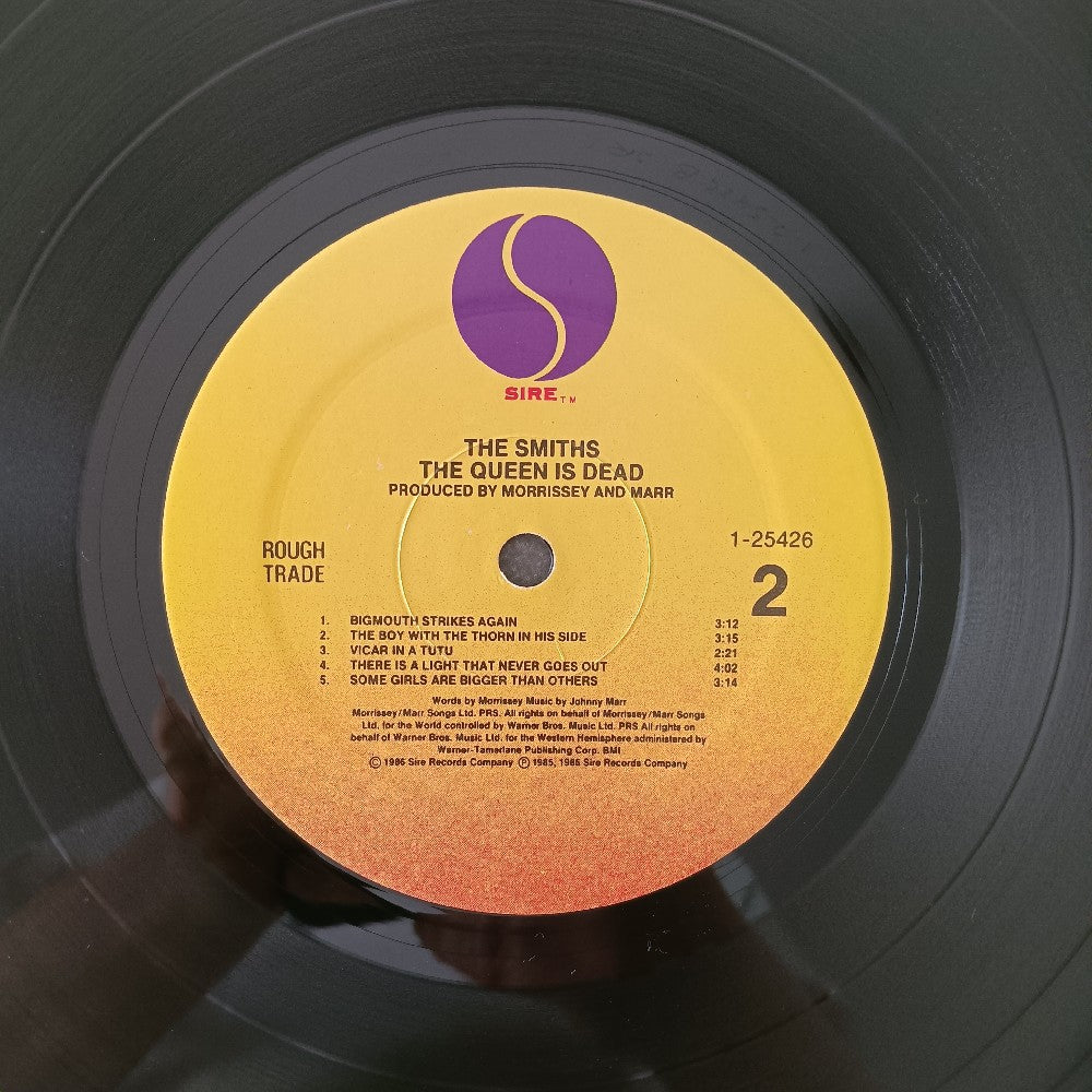 The Smiths - The Queen Is Dead - 1986 - 9 25426-1 - Used - VG++ - Vinyl