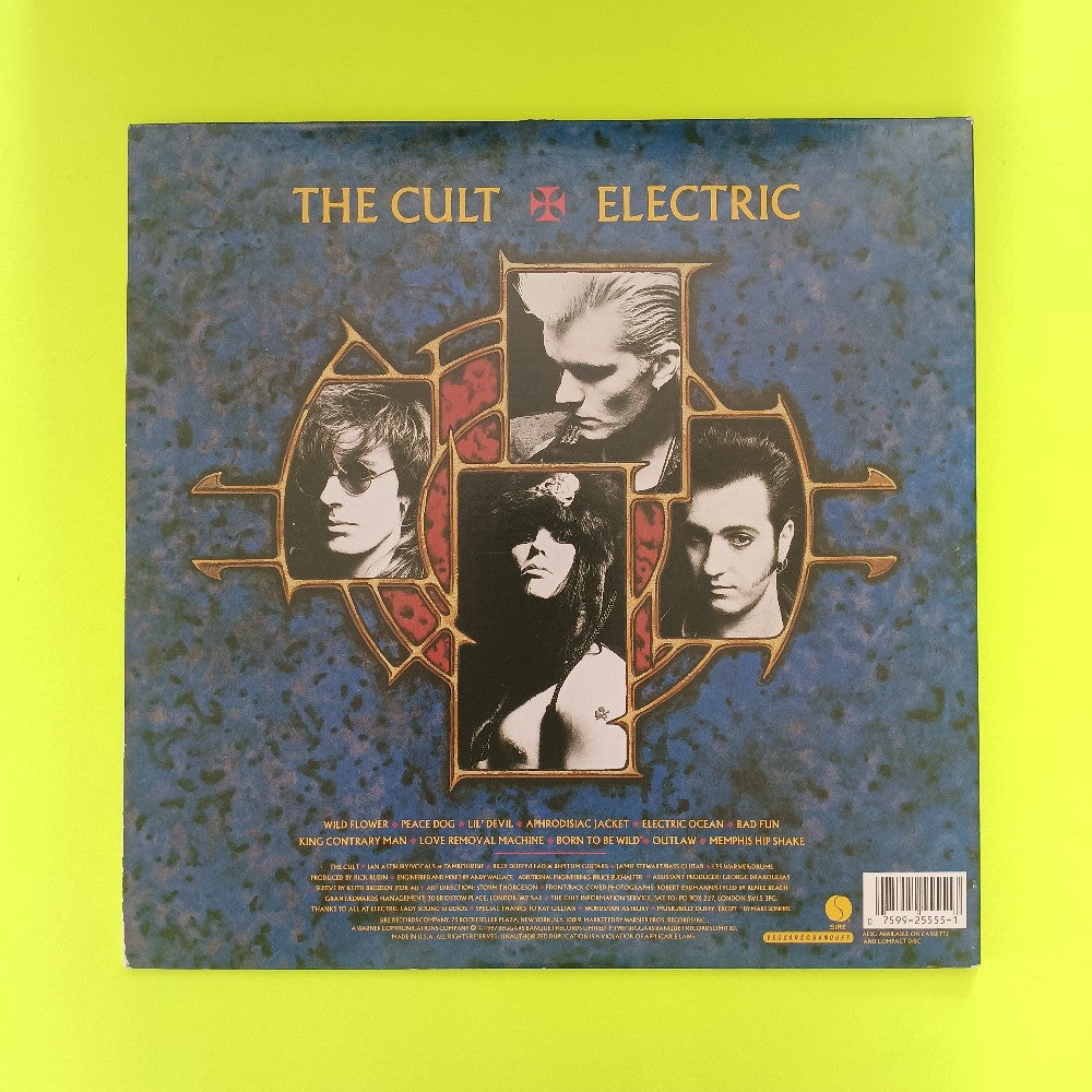 The Cult - Electric - 1987 - 9 25555-1 - Used - VG++ - Vinyl