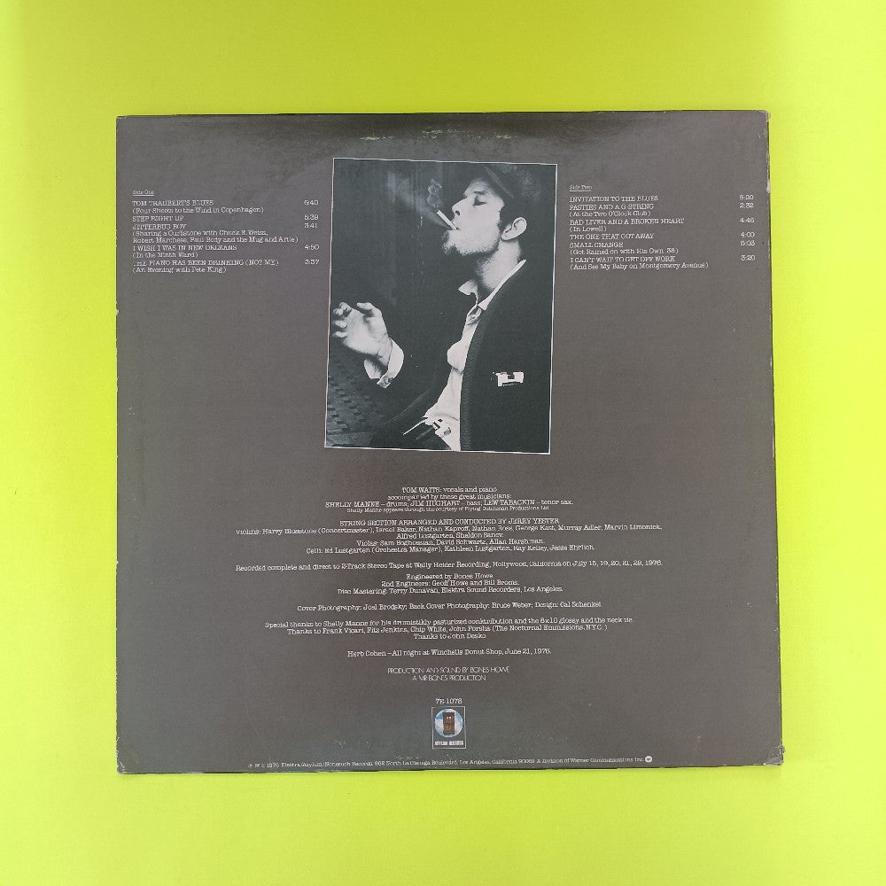 Tom Waits - Small Change - 1976 - 7E-1078 - Used - VG++ - Vinyl