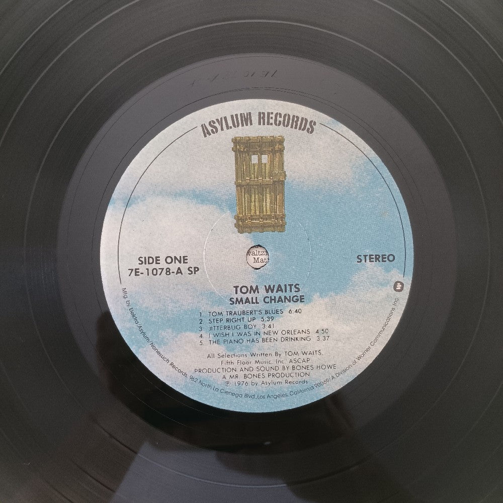 Tom Waits - Small Change - 1976 - 7E-1078 - Used - VG++ - Vinyl