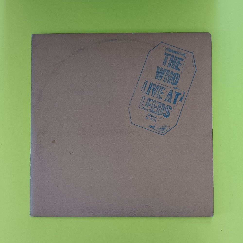 The Who - Live At Leeds 12x Inserts - 1970 - DL 79175 - Used - VG++ - Vinyl