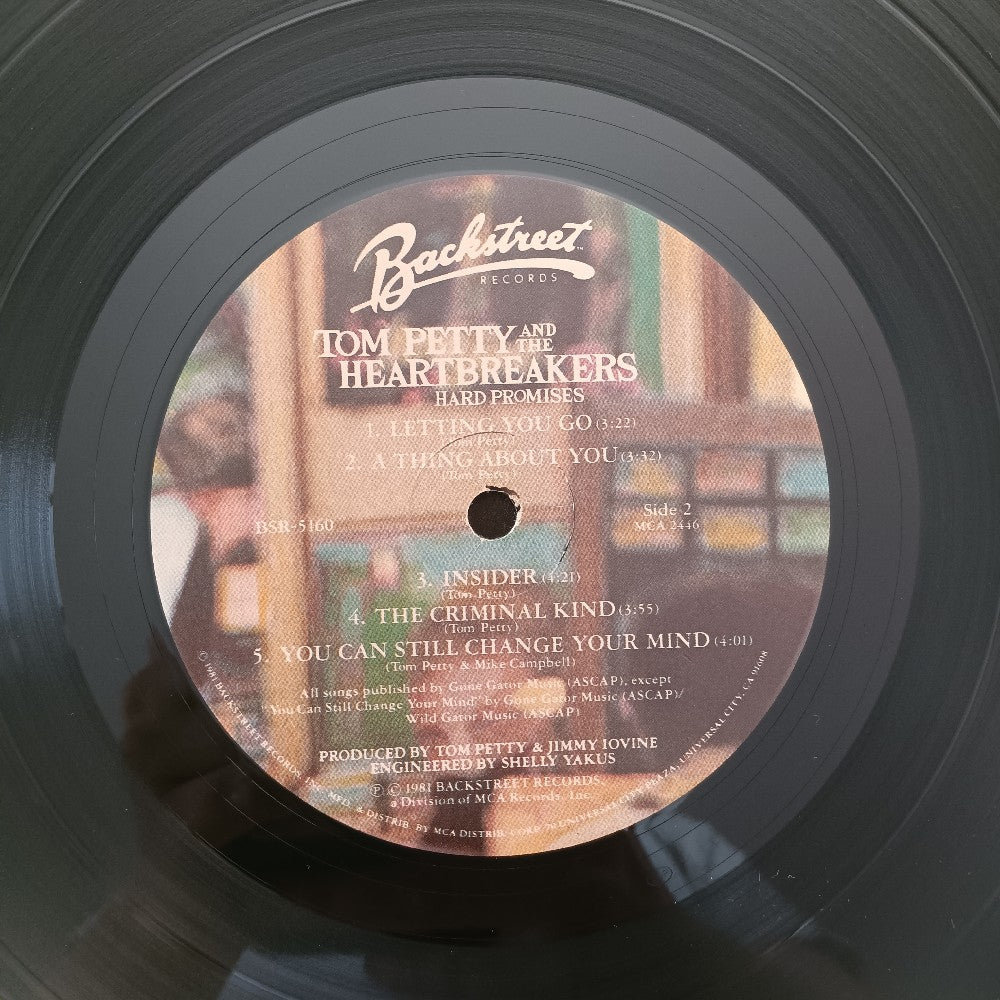 Tom Petty & The Heartbreakers - Hard Promises SHRINK - 1981 - BSR 5160 - Used - VG+ - Vinyl