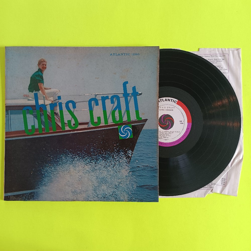 Chris Connor - Chris Craft RARE LABEL - 1958 - Atlantic 1290 - Used - VG++ - Vinyl