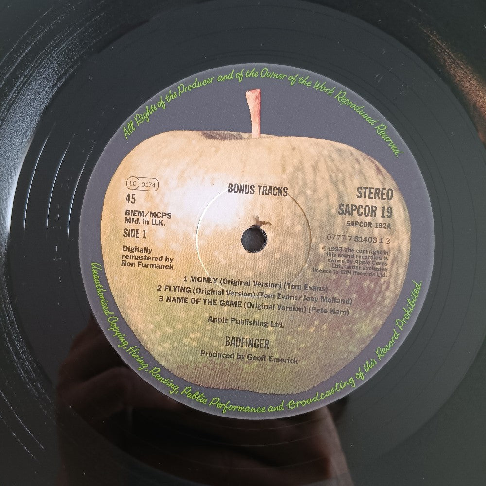 Badfinger - Straight Up 2LP Remastered Bonus Tracks UK - 1993 - 0777 7 81403 1 3 - Used - NM - Vinyl