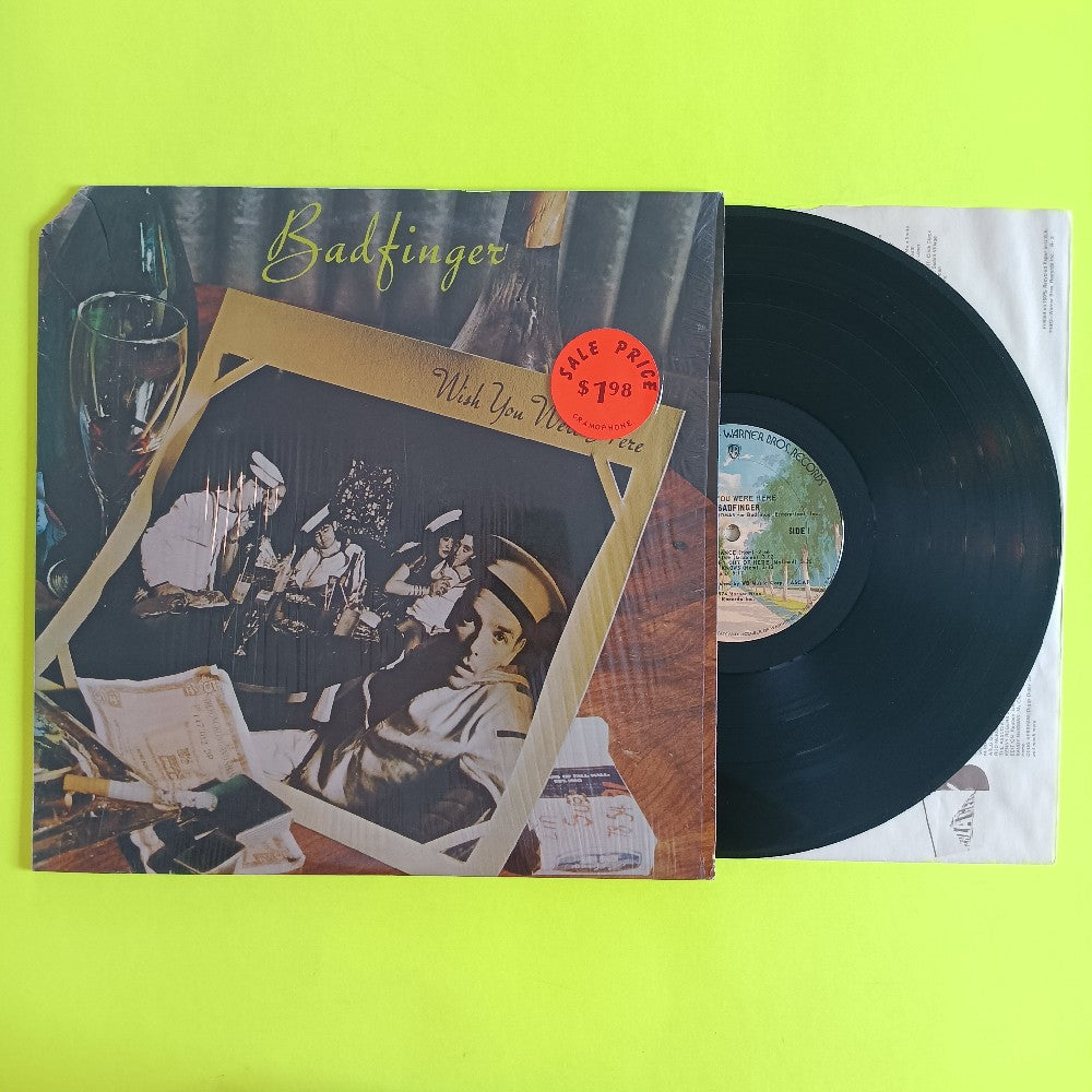 Badfinger - Wish You Were Here OG SHRINK - 1974 - BS 2827 - Used - VG++ - Vinyl