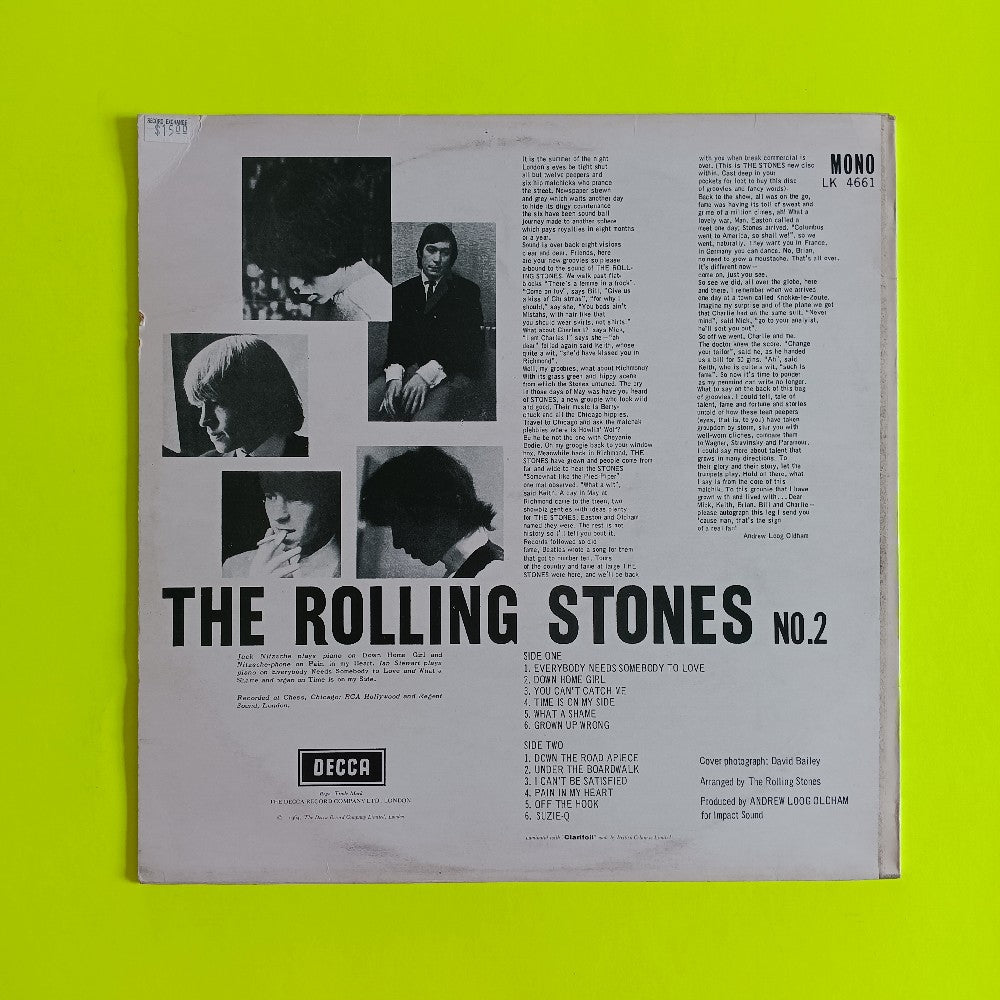 The Rolling Stones - No. 2 UK - 1970 - LK 4661 - Used - VG++ - Vinyl