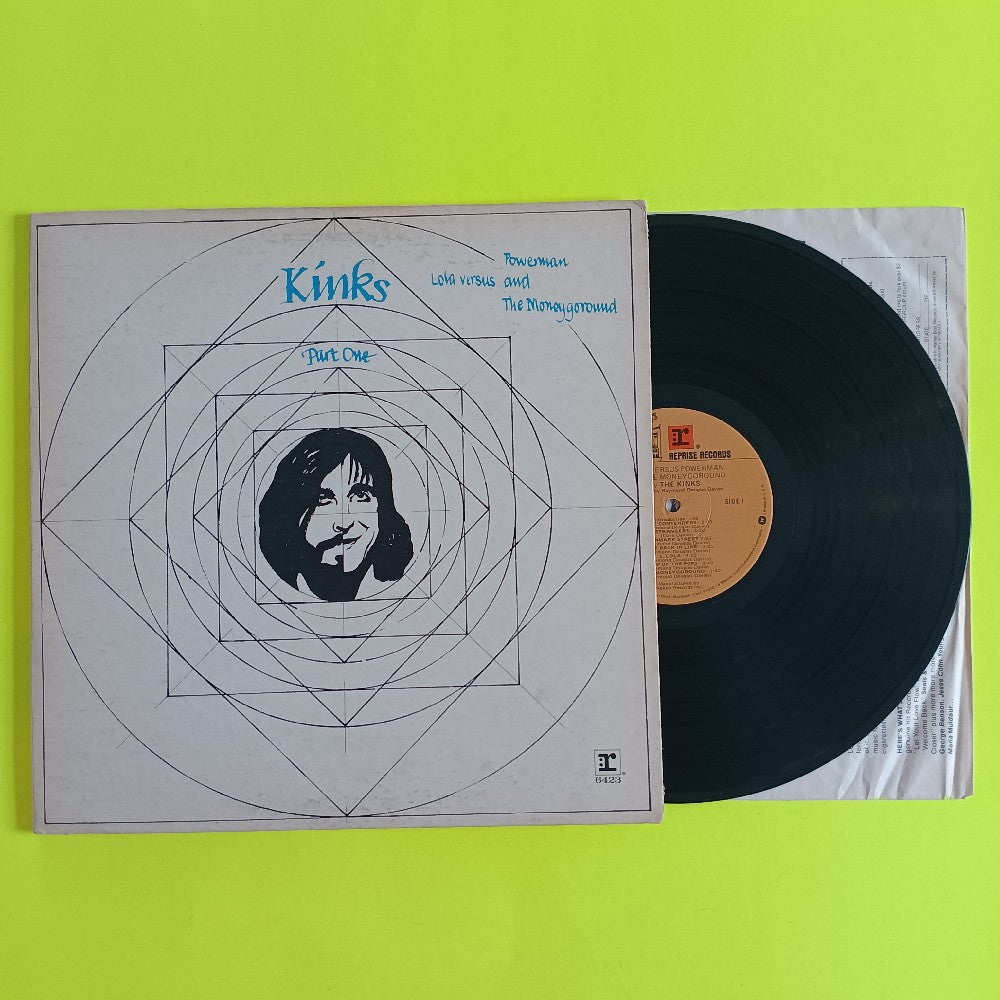 Kinks - Lola Vs Powerman RARE JACKSONVILLE PRESSING - 1976 - RS 6423 - Used - VG++ - Vinyl