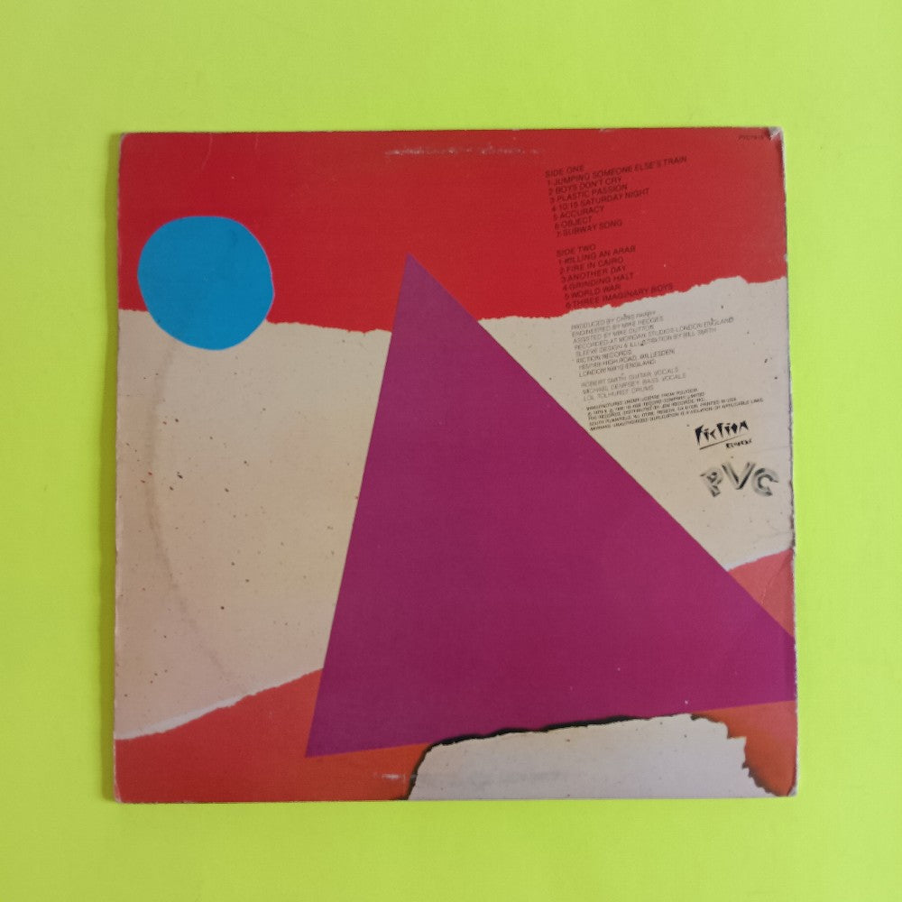 The Cure - Boys Don't Cry OG BULLSEYE - 1980 - PVC 7916 - Used - VG+ - Vinyl