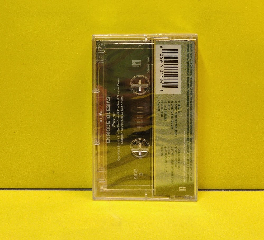 Enrique Iglesias - Escape - 2001 - 0694931484 - New - Sealed - Cassettes