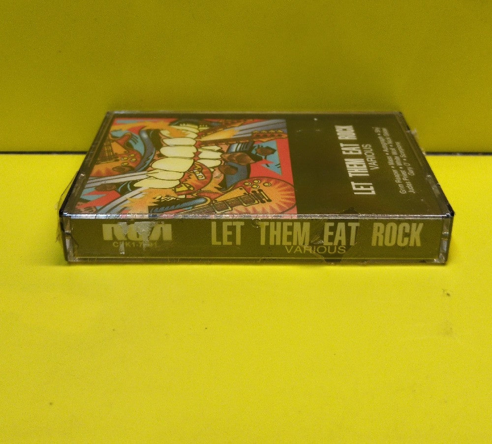 Various - Let Them Eat Rock - 1986 - CPK1-7191 - New - Sealed - Cassettes