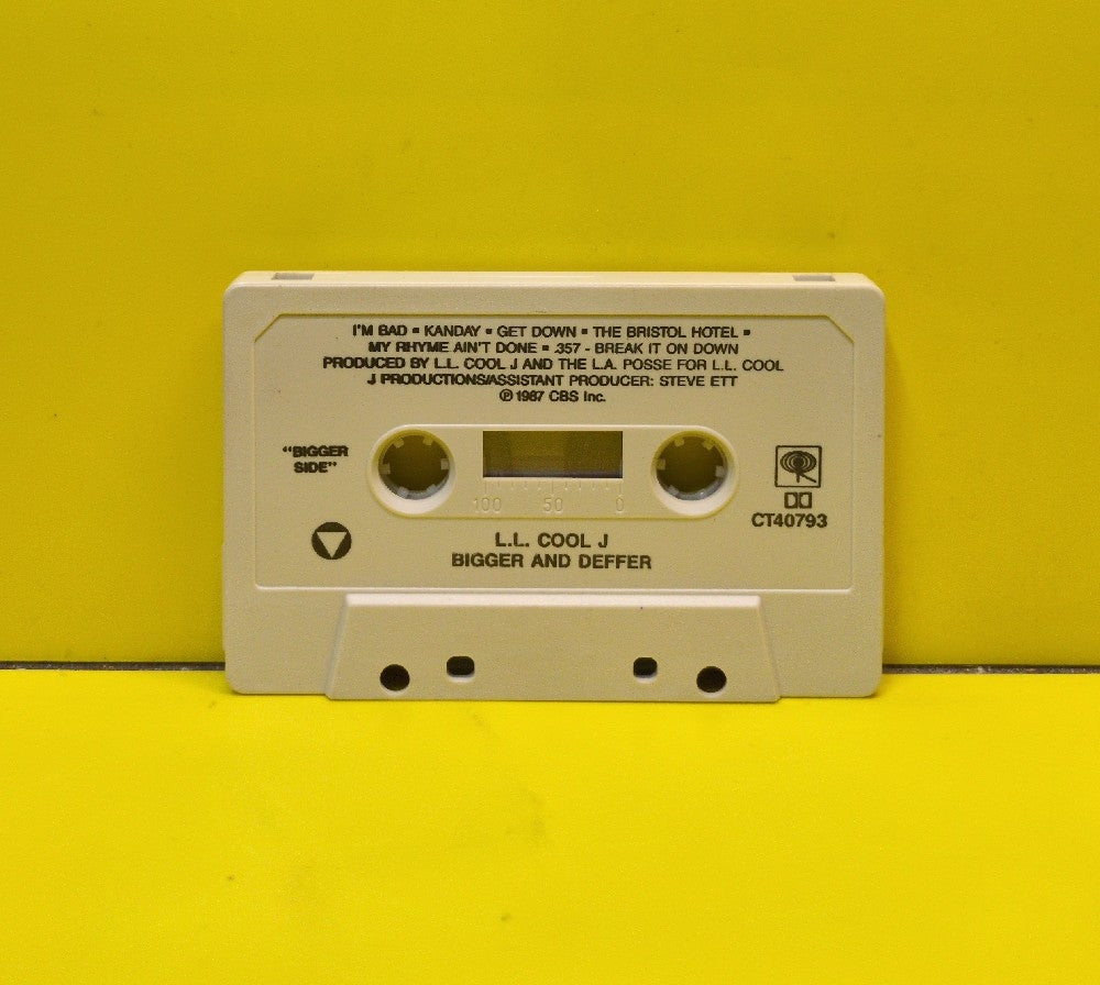 L.L. Cool J - Bigger And Deffer - 1987 - FCT 40793 - Used - EX - Cassettes