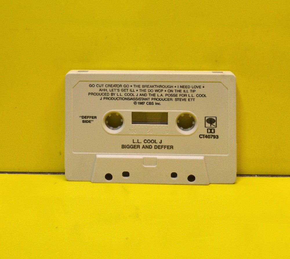 L.L. Cool J - Bigger And Deffer - 1987 - FCT 40793 - Used - EX - Cassettes