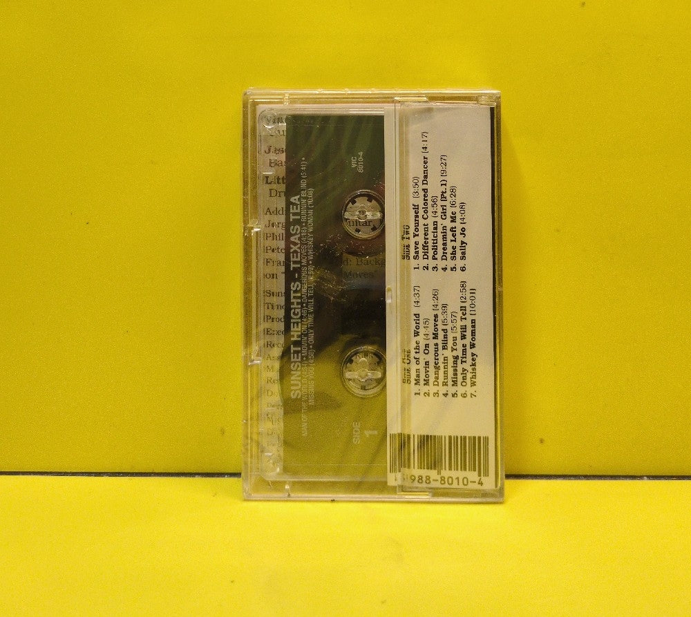 Sunset Heights - Texas Tea - 1994 - VIC8010-4 - New - Sealed - Cassettes